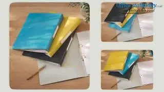 Cosy Ring Binder 2 Ring A4-25mm width-Warm Yellow-Outer carton of 10 at OfficeStationery.co.uk