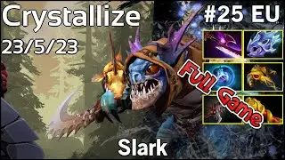 Crystallize [Na`Vi] Slark - Dota 2 Full Game 7.16
