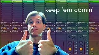 Ещё один способ обойти ограничение в 8 дорожек [учебное пособие по Ableton Live Lite 11] видео от The Neon Syndicate