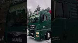 MAN TGX exhaust sound