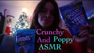 Crunchy & Popping Candy ASMR 🍬 Freeze-Dried Jolly Ranchers, Nerds Gummy Clusters | Mouth Sounds