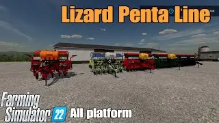 Lizard Penta Line  / FS22 mod for all platforms