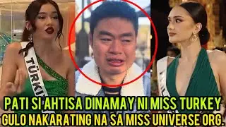 Dinamay na rin ni Miss T&uuml;rkiye si Ahtisa Manalo sa Away nila ni Adam Genato | Miss Universe 2025