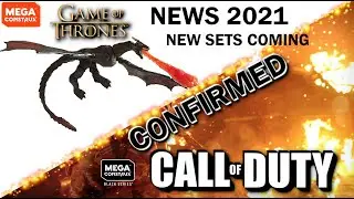 *НОВИНКА* НОВОСТИ 2021 Game of Thrones Call of Duty Mega Construx