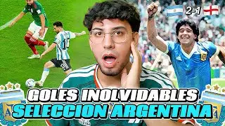 REACCIÓN MEXICANA A GOLES HISTÓRICOS DE LA SELECCIÓN ARGENTINA 