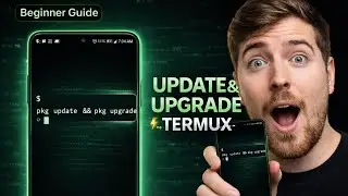 Termux First Setup for Beginners | Update & Upgrade Explained..😱