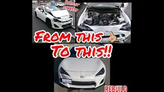 Rebuilding a 2015 Scion FR-S |Auction Rebuild|