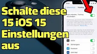 iOS 15 Einstellungen, die du SOFORT abschalten solltest