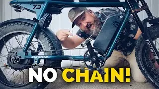 I Removed The Chain Drive From My @Super73 | Belt Drive Conversion