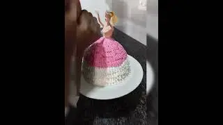 Unique style pink and wite Barbie doll #youtube #viral #new #barbie 🥰🎂😍👍