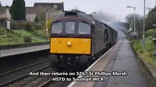 **RARE** WCRC 33207 & 34067 'Tangmere' @ Chippenham & Oldfield Park