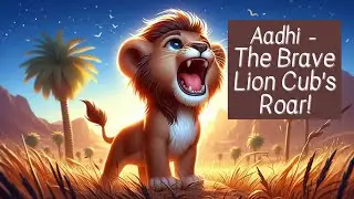 Aadhi - The Brave Lion Cub's Roar | Stories For Kids in English | iEnglishTales