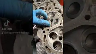 Opel Astra cylinder head fully rebuild!