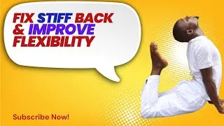 Yoga Back Opening Exercise