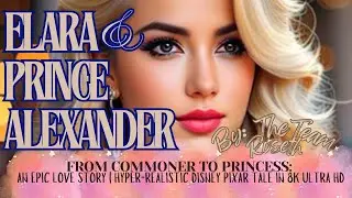 From Commoner to Princess: An Epic Love Story | Hyper-Realistic Disney Pixar Tale in 8K Ultra HD