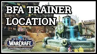 Alliance Enchanting Trainer Location BfA