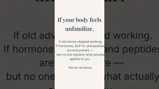 Weight Loss After 40: Hormones, GLP-1s, and Why Your Body Changed