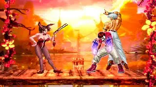 [KOF Mugen] Mai Shiranui Team vs Chris Team