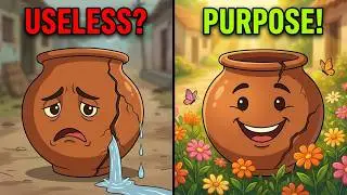 The Cracked Pot Story | Everyone Has a Purpose #motivation #life #story #bedtimestories #facts#viral