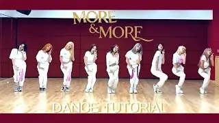 TWICE - MORE & MORE [DANCE TUTORIAL SLOW MIRRORED]