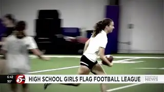 First statewide Minnesota high school girls flag football league kicks off this spring