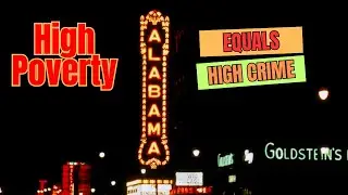 10 Highest Crime Rate Cities in Alabama You Might Want to Avoid