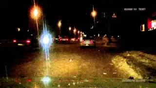 Texet DVR-2GP ночь