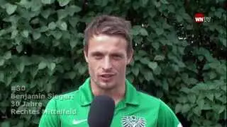 Spielervorstellung Benjamin Siegert vom SC Preu&szlig;en M&uuml;nster