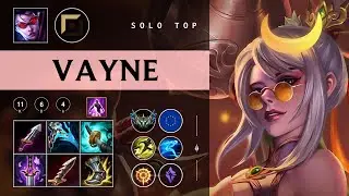 Vayne Top vs Varus - EUW Challenger Patch 26.02