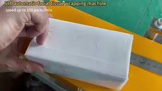 SLL automatic soft facial tissue wrapping machine tissue paper  napkin packing machine tissue paper