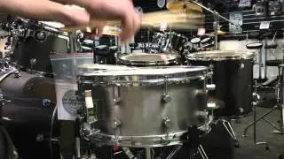 Used Keplinger 6.5x15 Stainless Steel Snare Drum | Donn Bennett Drum Studio