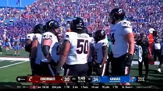 Cincinnati Football's Game Winning Drive At Kansas