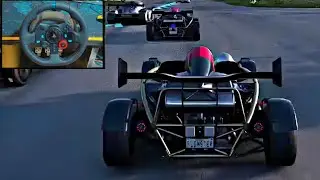 ATOM 500 V8 2013 vs. Matrix Cars _ Forza Horizon 5 | Logitech G29 Steering Wheel 
