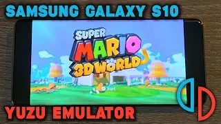 Galaxy S10 / Exynos 9820 - Yuzu Emulator - Heavy Games - Mario / Crash / Kirby / Burnout - Test