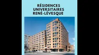 الدراسة في كندا:Résidence👨‍🎓👩‍🎓s universitaires René-Lévesque  (الاقامة الجامعية uqam )
