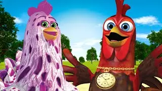 Pinto The Rooster and More Songs! - Videos for Kids