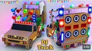 mini DJ Tarak cardboard box DJ Tarak mini DJ box Gouri Ganesh visarjan Kali Puja
