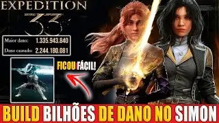 Expedition 33 Build Muito OP Deleta o Simon da DLC