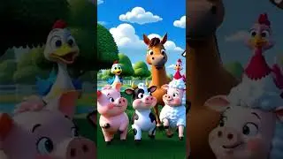 Farm Animals Song 🐮🐷 | Learn Animal Sounds | Baby & Toddler Song @LittleSproutToons#nurseryrhymes