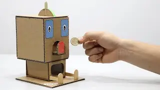 DIY Personal Coin Saving Bank - Build a box eating coin