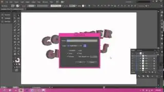 ADOBE ILLUSTRATOR CS6 A1. 3D Text