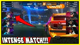 ROCKET LEAGUE CHAMPIONSHIPS INTENSE MATCH MOIST VERSUS FURIA 2022 HIGH QUALITY