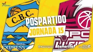 Valoraciones pospartido La Laguna Tenerife - Hiopos Lleida
