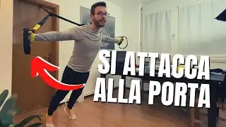 ATTREZZO MAGICO per ALLENARSI a CASA: il TRX