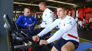 Fudbaleri Crvene zvezde počeli pripreme za proleće 2023.