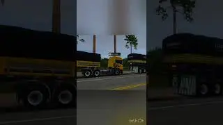 GLOBAL TRUCK ONLINE JUNTAMENTE COM MEU AMIGO QRA DUPLA DE SCANIA QUALIFICADA