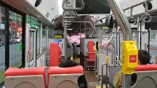 《287區配車支援/2檔起步》20260101 大都會客運 華德電動巴士(4速自手排) EAL-3650 281 往市政府 (3) 捷運昆陽站-捷運後山埤站(永吉) 路程景 行駛音
