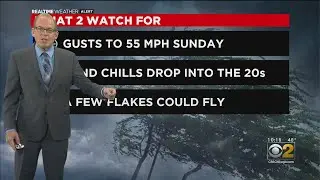 Strong Wind Gusts On Sunday