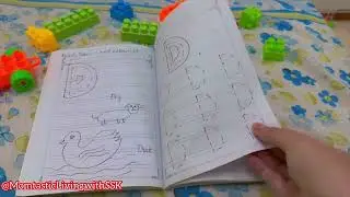 Summer vacations work for Playgroup Part-2 | English Vacations worksheets for Nursery |
