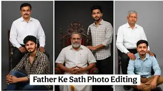 Father Son Ai Gemini Photo Editing 😱 Gemini Father Ke Sath Ai Photo Editing Gemini